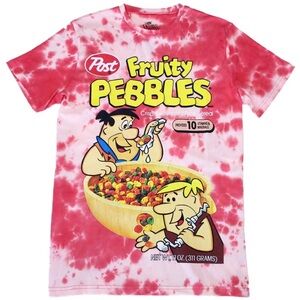 Fruity Pebbles Tie-Dye T-Shirt - Red